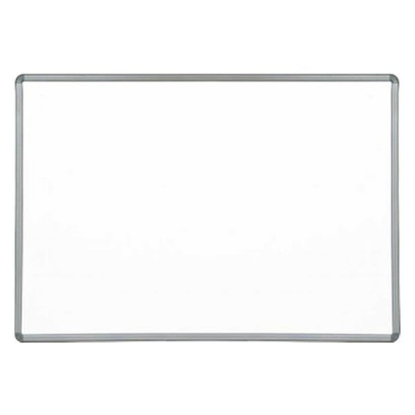 İnter 120x150 Elegant Çerçeve Manyetik Yüzeyli Duvara Monte Beyaz Yazı Tahtası