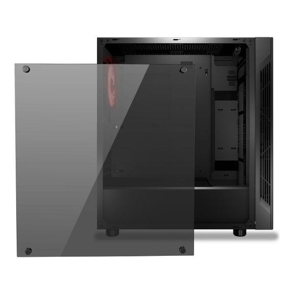 Msi Mag Vampiric 010M Temperli Cam 1X Fan Rgb Atx Gaming Bilgisayar Kasası