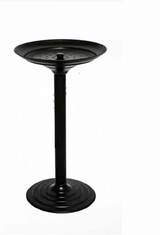 Şampanya Tipi Perforje Siyah Ağırlıklı Küllük