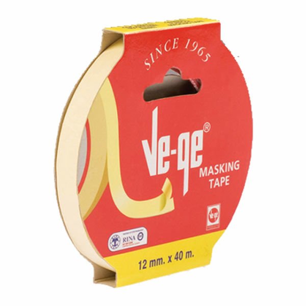 Vege 12mmX40mt Maskeleme Bandı