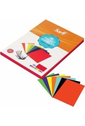 Sarff 15201015 A4 100 lü Pvc Kırmızı Cilt Kapağı