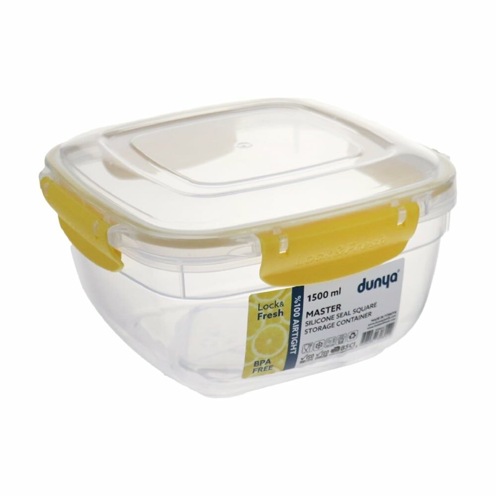 Dünya 30806 3750ml Master Kare Saklama Kabı