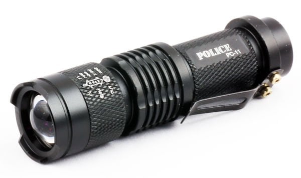 Polıce PC-11 Pilli El Feneri (Power Led + Zoom) Kalem Pille Çalışır
