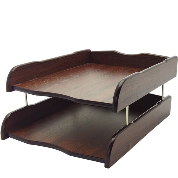 Hector MSK0715 2 li Ahşap Evrak Rafı