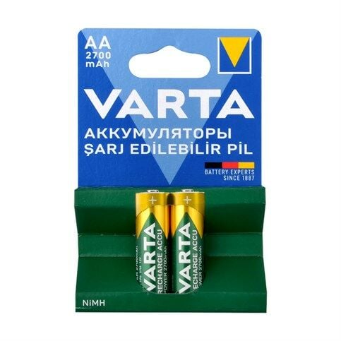 Varta 2700 Mah Professıonal Accu Aa Şarlı 2Li Pil