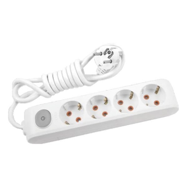 Viko 4 lü 3 mt Multi-Let Anahtarlı Kablolu Priz