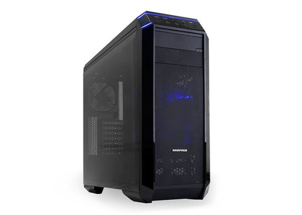 Everest Rampage Storm w5 Siyah 2-USB 3.0 18cm +12c Bilgisayar Kasası