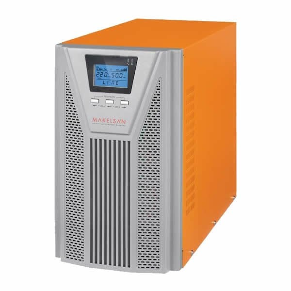 Makelsan Powerpack SE Serisi 3 kVA Online 1F/1F 6x9Ah Akü