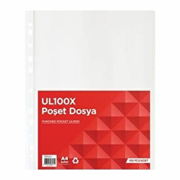 Noki UL100X A4 XL 100 lü Poşet Dosya
