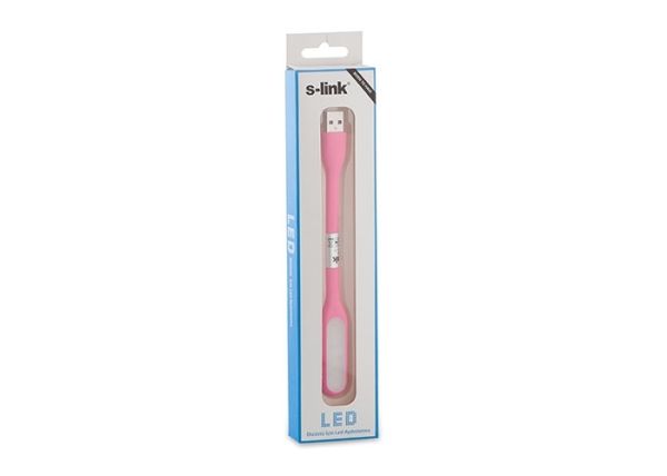 S-link SL-L10 Pembe Usb Led Işık