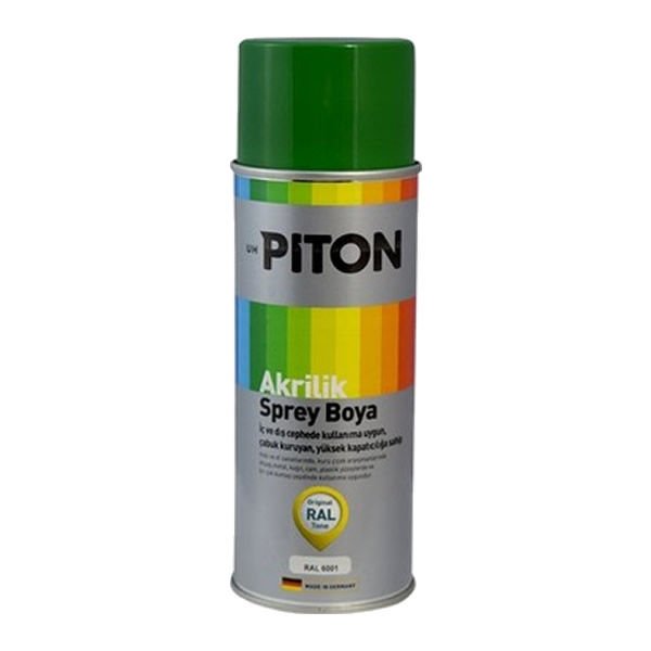 Piton RAL6001 400 ml Zümrüt Yeşil Akrilik Sprey