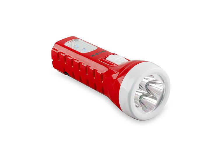 S-link SL-8779 Kırmızı 4 Led + 2 Smd El Feneri