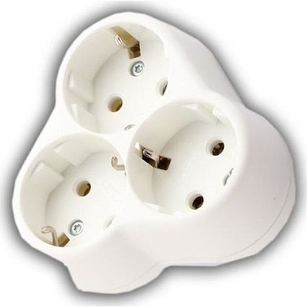 Viko 3 lü Yonca Topraklı Priz