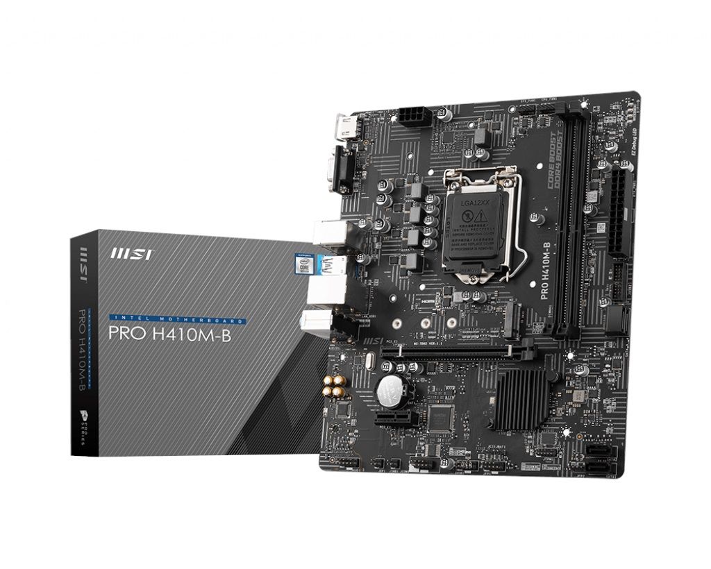 Msi PRO H410M-B 2933mhz(OC) M.2 1200p mATX Anakart