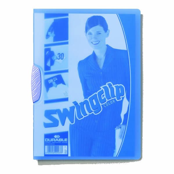 Durable Swingclip 30 Sayfa Eflatun Sunum Dosyası