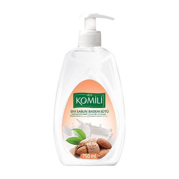 Komili 750 ml Badem Sütü Sıvı Sabun