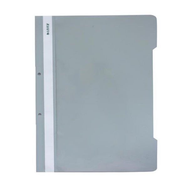 Leitz 4189 50 li Gri Plastik Telli Dosya