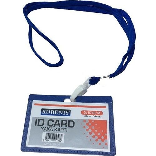 Rubenıs Dl-5744 Mavi İpli Yaka Kartı