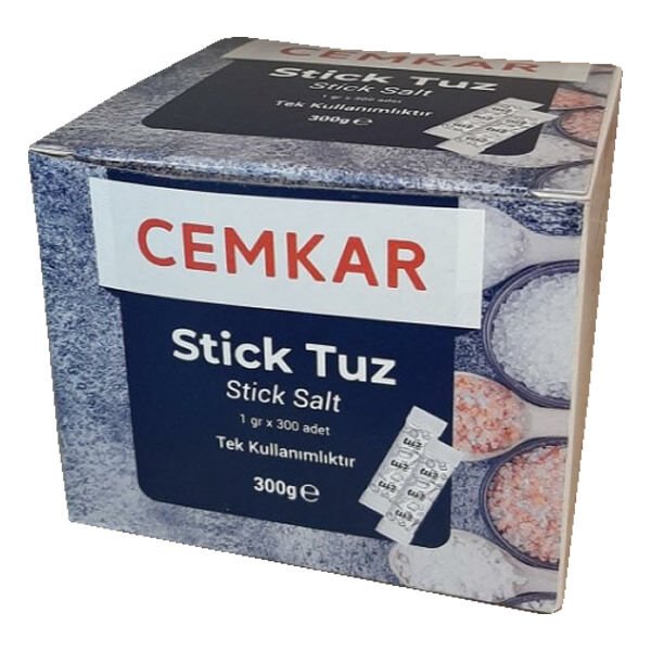 Cemkar 1 gr 800 lü Stick Tuz
