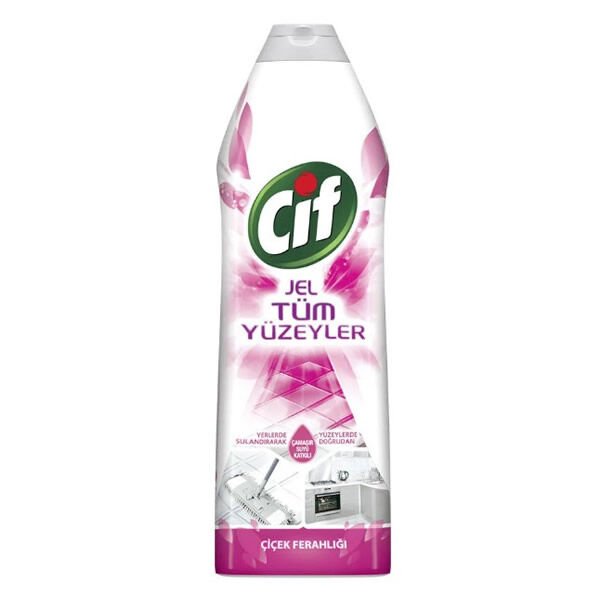Cif 750 ml Jel Tüm Yüzeyler Çiçek Ferahlığı