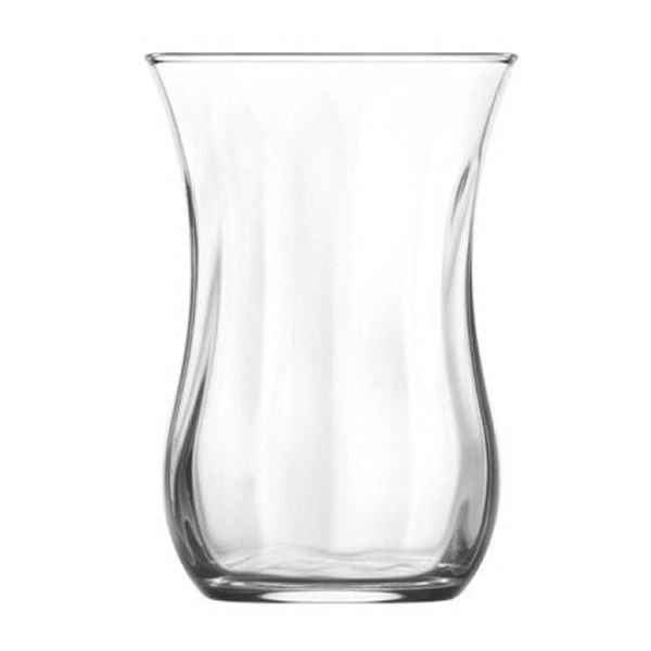 Lav 6 lı Klasik Optikli Çay Bardağı