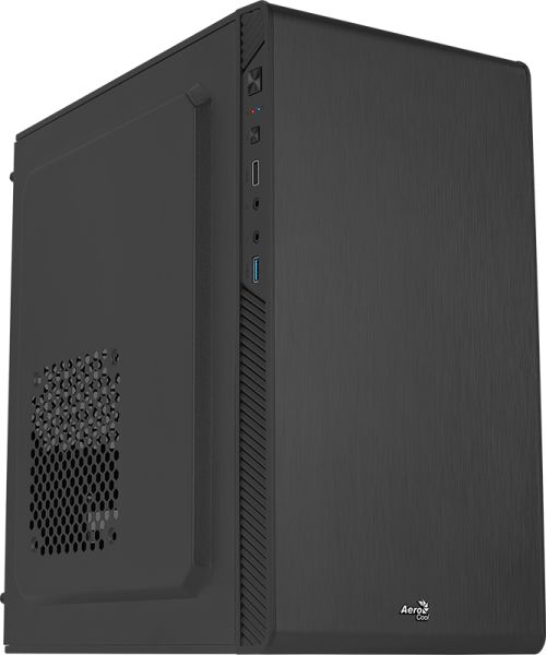 Aerocool AE-CS106P350 CS-106 350W 1x120mm FRGB USB 3.0 Micro ATX-Mini ITX Siyah Kasa