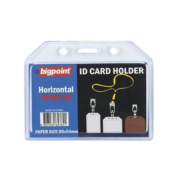 Bigpoint 660 5 li Yatay Şeffaf Soft Kart Kabı