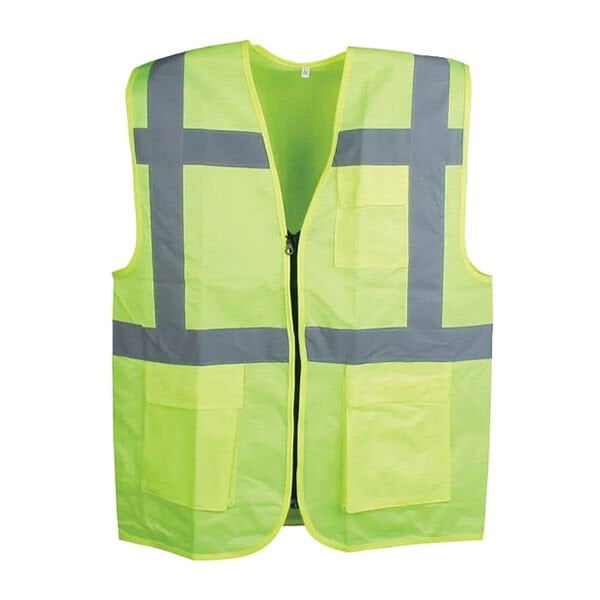 Ofis Sarı İkaz Mühendis Yeleği