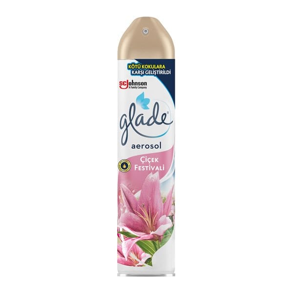 Glade 300 ml Aerosol Çiçek Festivali Oda Kokusu