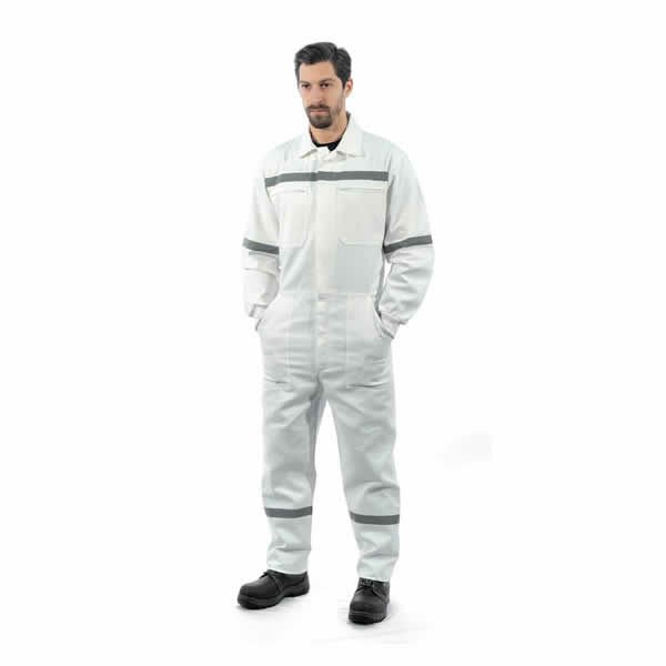 Ofis  J2020 5/7 Beyaz XL İş Tulumu