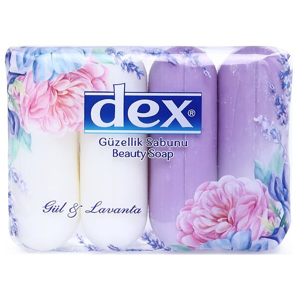 Dex 4x70 gr Gül ve Lavanta Güzellik Sabunu