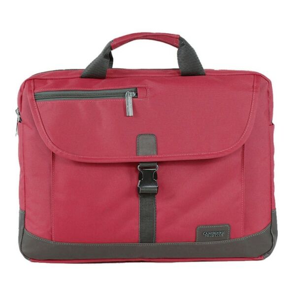 PLEVR50117.015 / Cambridge Polo Club Sternum Destek Kapamalı Evrak Çantası, / BORDO