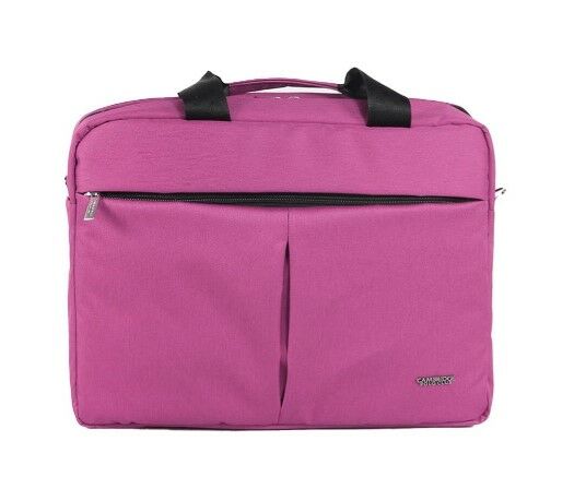 PLEVR50119.009 / Cambridge Polo Club Ön Cepli Evrak Çantası, / Pembe