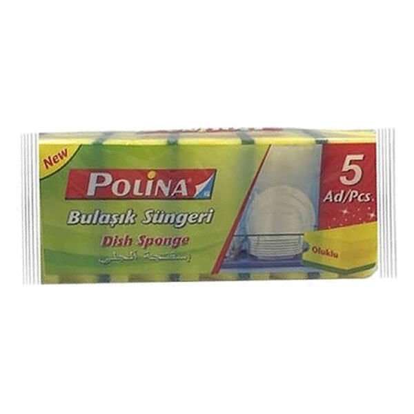 Poline 5 li Bulaşık Süngeri
