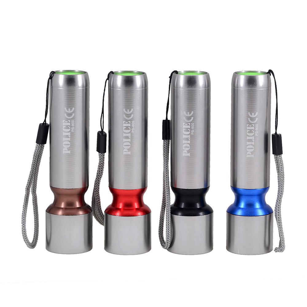 Polıce PC-800 Mini Cob Ledli Fener 3 x AAA