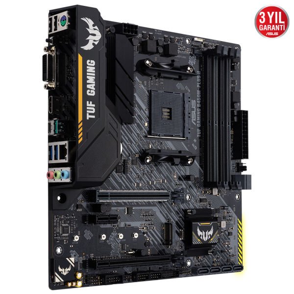 Asus Tuf B450M-Plus II Gaming BIOS FlashBack AMD B450 Soket AM4 DDR4 3466(OC)MHz mATX Gaming Anakart
