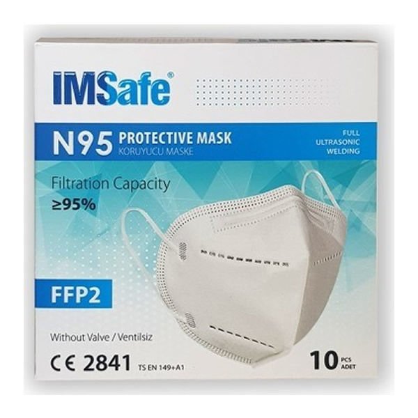 Imsafe FFP2 10 lu Yüz Maskesi