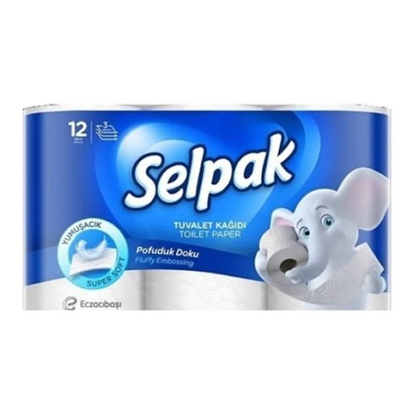 Selpak 24 lü 3 Katlı Pofuduk DokuTuvalet Kağıdı
