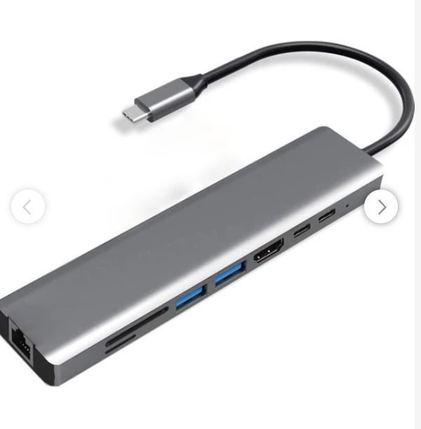 Nova Type-C To HDTV Multifaction Adaptör 8in1