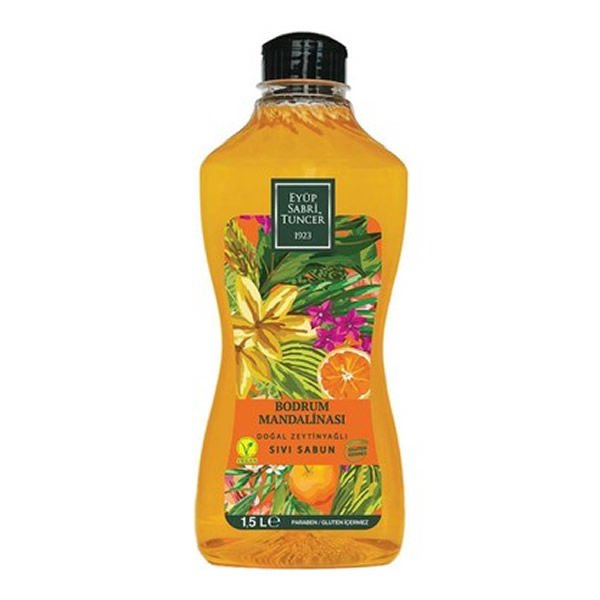 Eyüp Sabri Tuncer 1,5 lt Bodrum Mandalinası Zeytinyağlı Sıvı Sabun