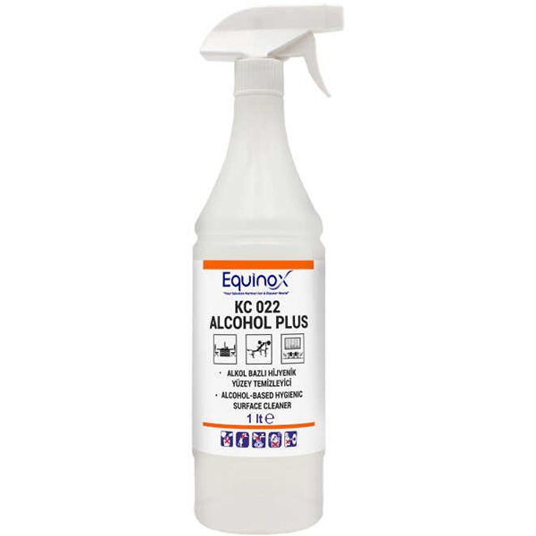 Equinox 1 lt Alkol Bazlı Hijyenik Yüzey Temizleyici