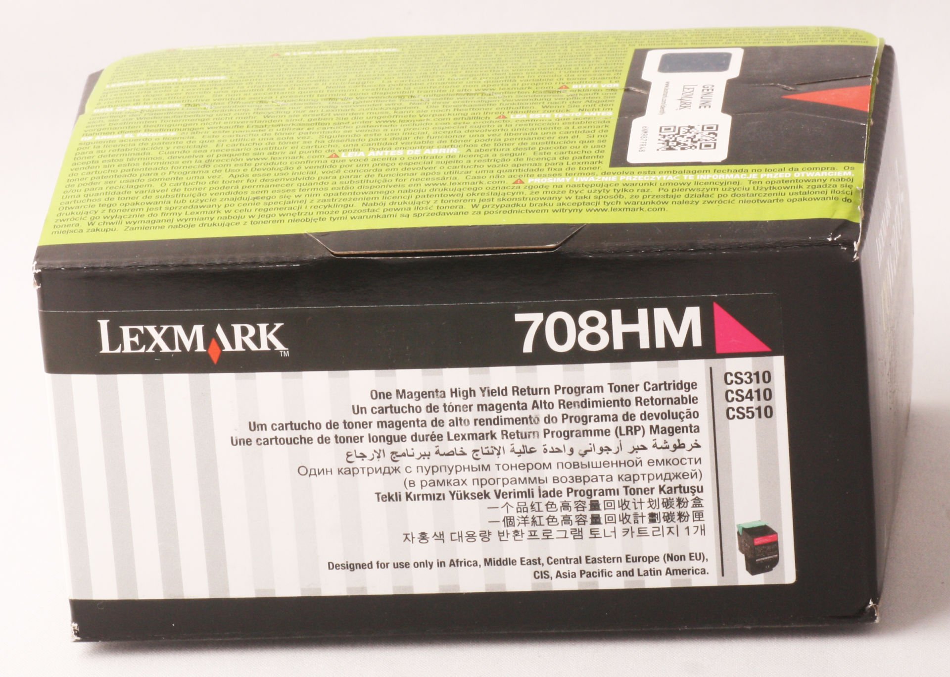 Lexmark 70C8HM0 3.000 Sayfa Magenta Kırmızı Toner CS310-410-510 708HM