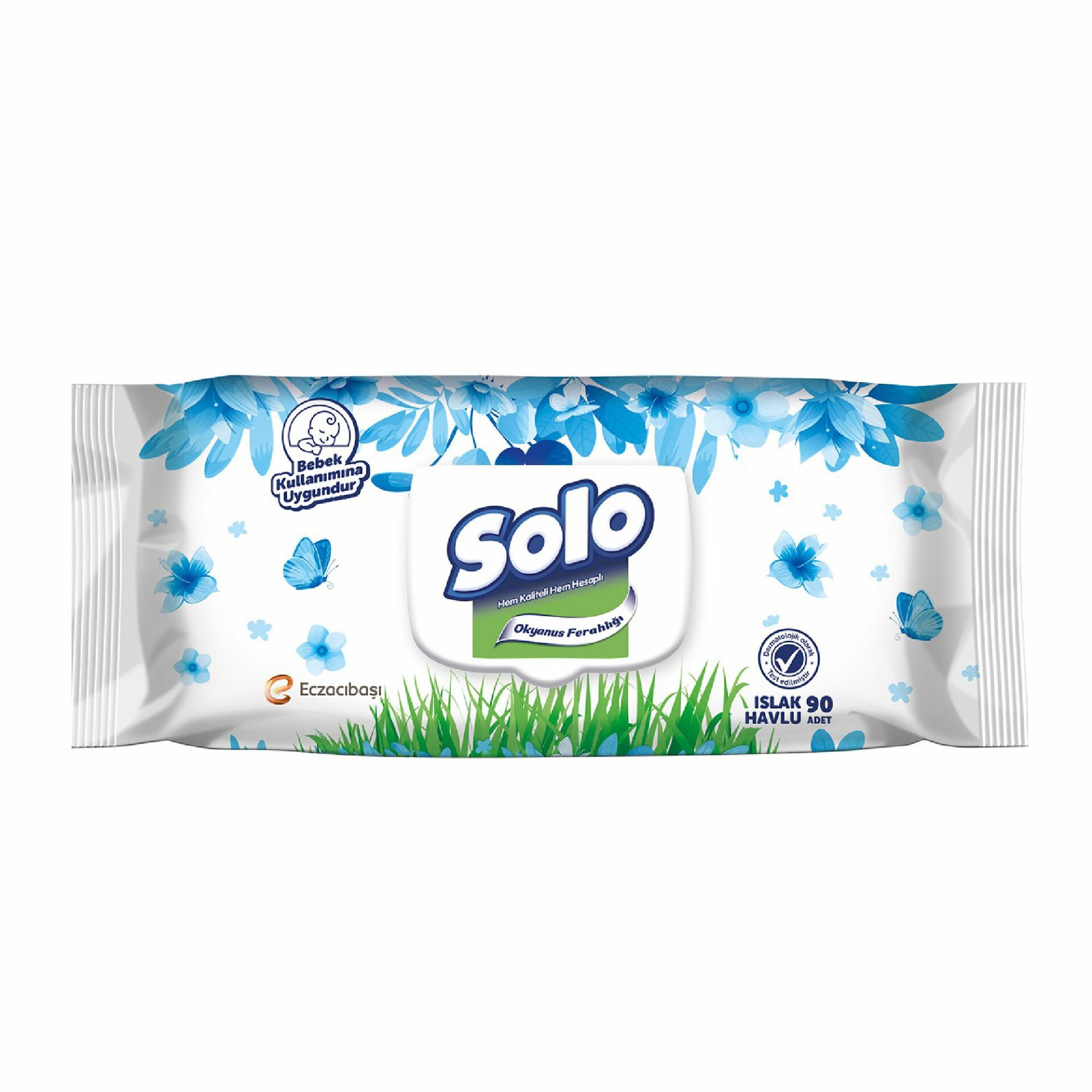 Solo 90 lı Okyanus Ferahlığı Islak Mendil