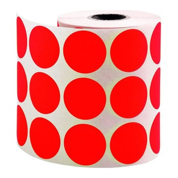 Tanex 30 mm 2000 li Kırmızı Nokta Etiket