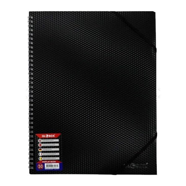 Globox 6185 30 Yaprak Siyah Sunum Dosyası