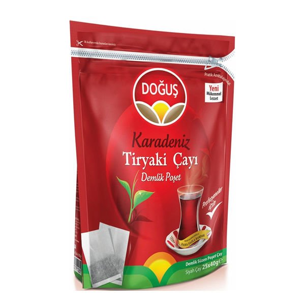 Doğuş 25 li 40 gr Karadeniz Tiryaki Demlik Poşet