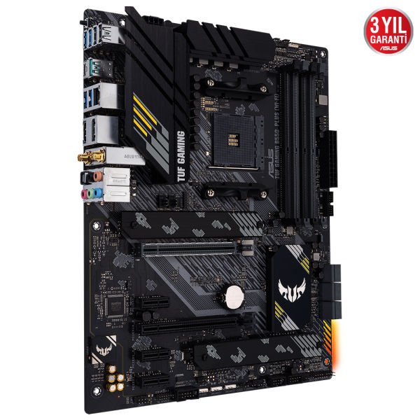 Asus Tuf Gaming B550-Plus (Wi-fi) AMD AM4 128GB DDR4 4600Mhz M2 DP-HDMI Anakart