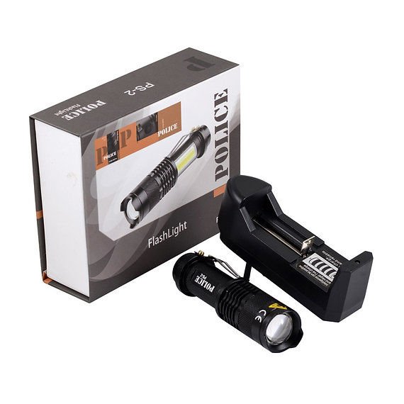 Polıce PS-02 El Tipi Gövde Işık Şarjlı El Efeneri
