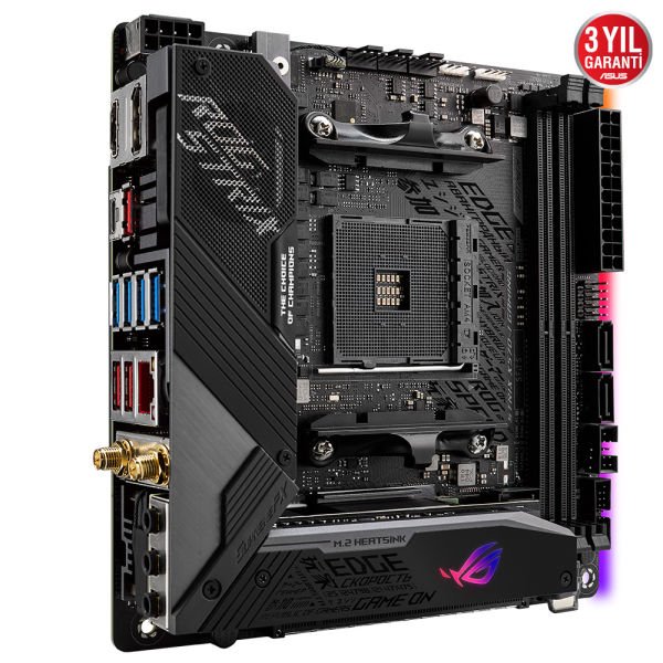 Asus ROG Strix X570-I Gaming AMD DDR4 4800MHz M2 Dp-Hdmi Mini ITX Anakart