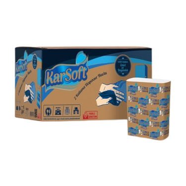 Karsoft 12x150 li Dispenser Z Katlamalı Havlu